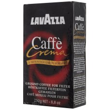 Lavazza Caffe Crema (Кафе Крема) кофе молотый, 250 г., Италия