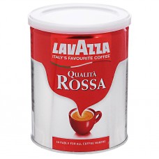 Lavazza Qualita Rossa (Лавацца Кволита Росса) кофе молотый 250 г. (ж/б), Италия